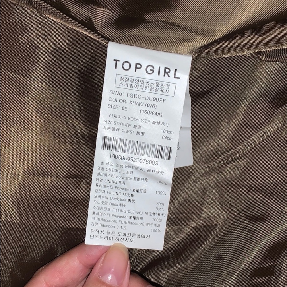 Polyester Winter Coat - image 7